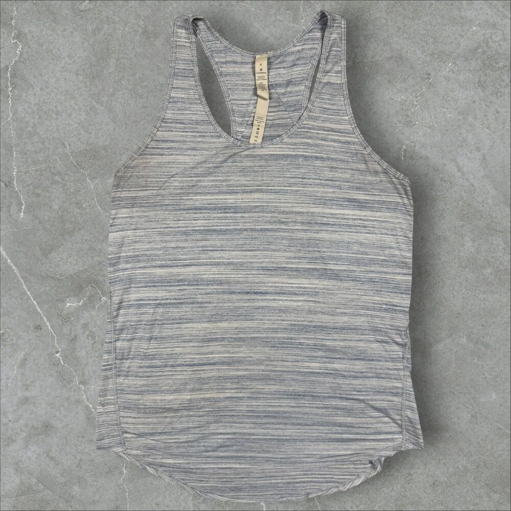 Womens Lululemon Striped Tank Top - 4